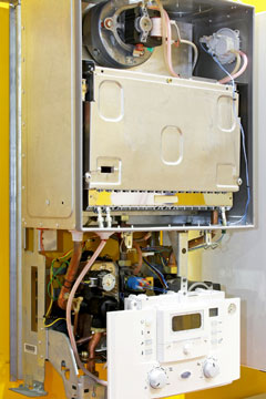 tankless water heater internals